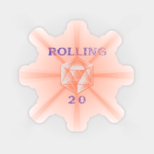 Rolling 20 Sticker